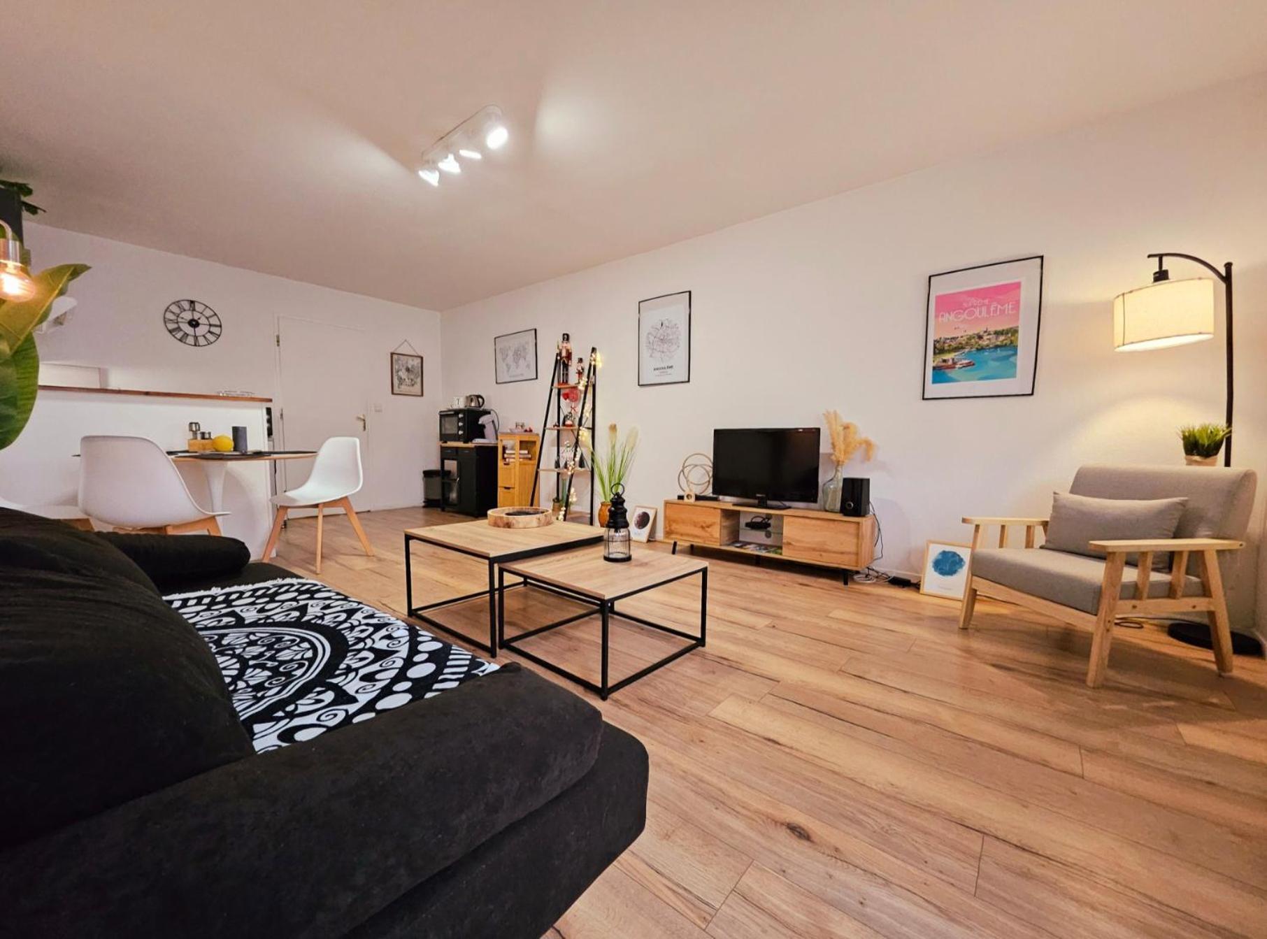 Appartement Cosy Proche Gare - Fibre Optique Et Parking Ангулем Экстерьер фото